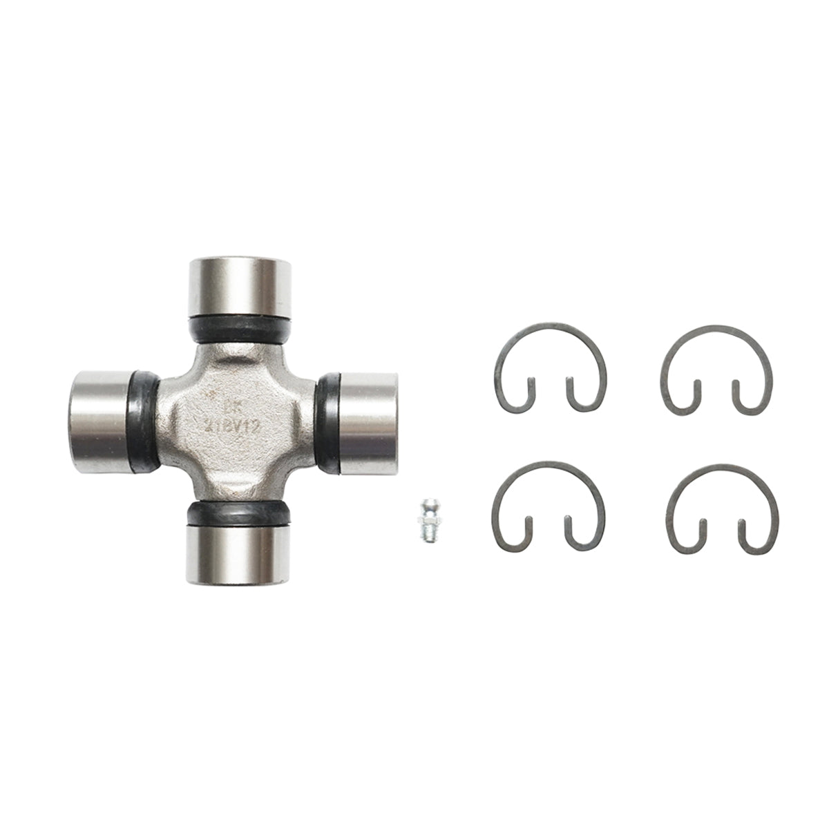 Cardan cross T6 30.2x92 with grease fitting and locks